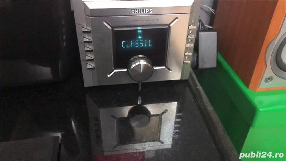 Statie Fischer CA-863 - amplificator de colectie - 350W - intrare pick-up, sistem Philips