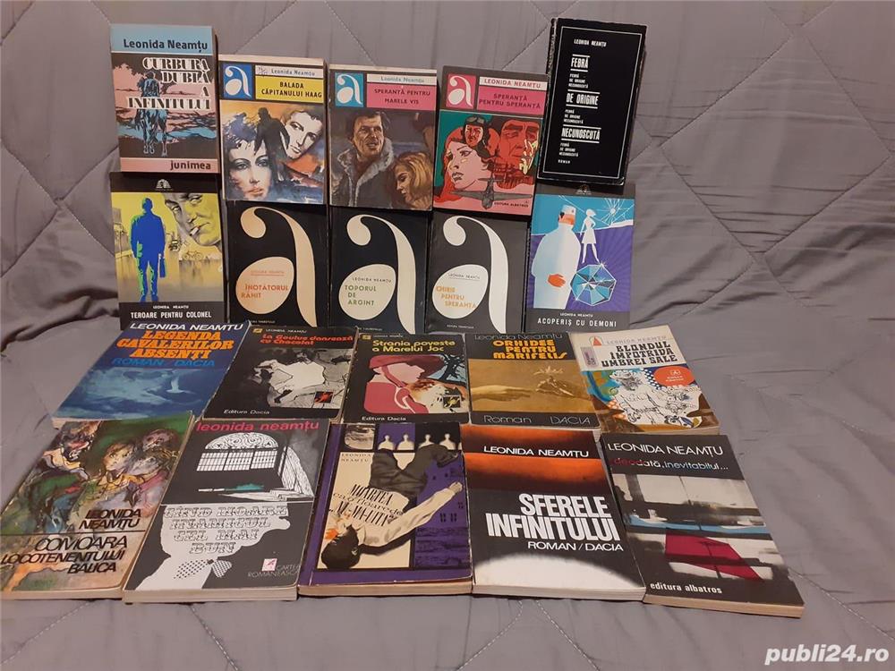 Leonida Neamtu carti politiste (20 vol)