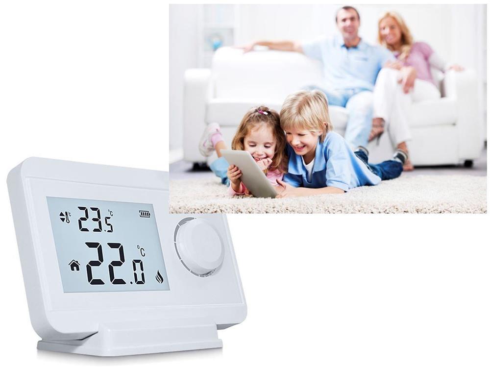 Termostat digital wireless WestT = economie; simplu & usor, fara gauri prin pereti ! eficienta+35% Termostat digital wireless WestT = economie; simplu & usor, fara gauri prin pereti ! eficienta+35%