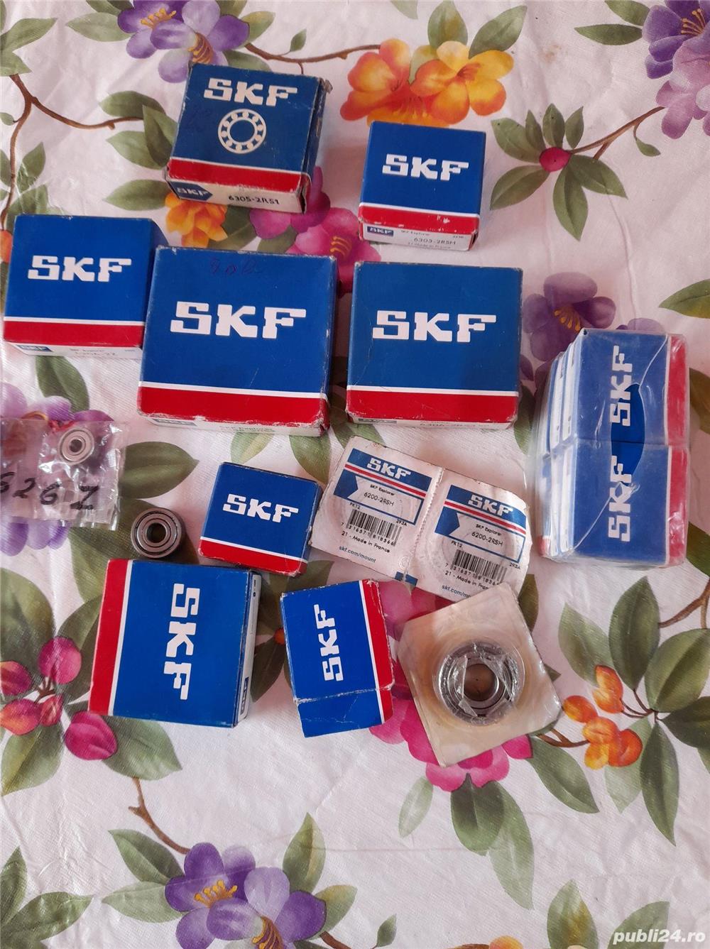 Vind diferite tipuri  de Rulmeti noi SKF la un pret foarte avantajos.