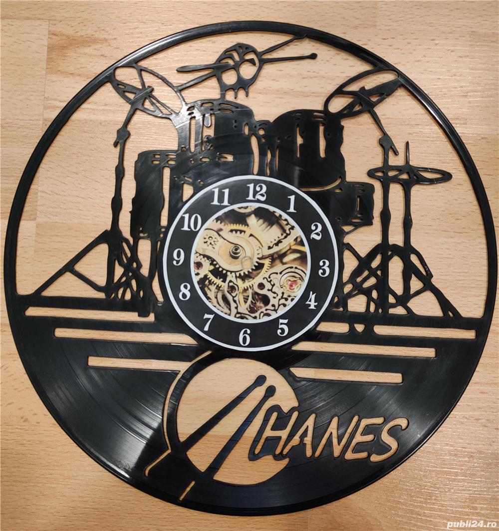 Ceas vinil de perete Tobe (mecanism ceas inclus)