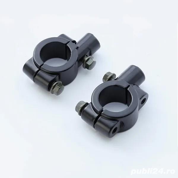 SUPORT OGLINZI adaptor clema PRINDERE oglinda MOTO motocicleta scuter ATV bicicleta trotineta