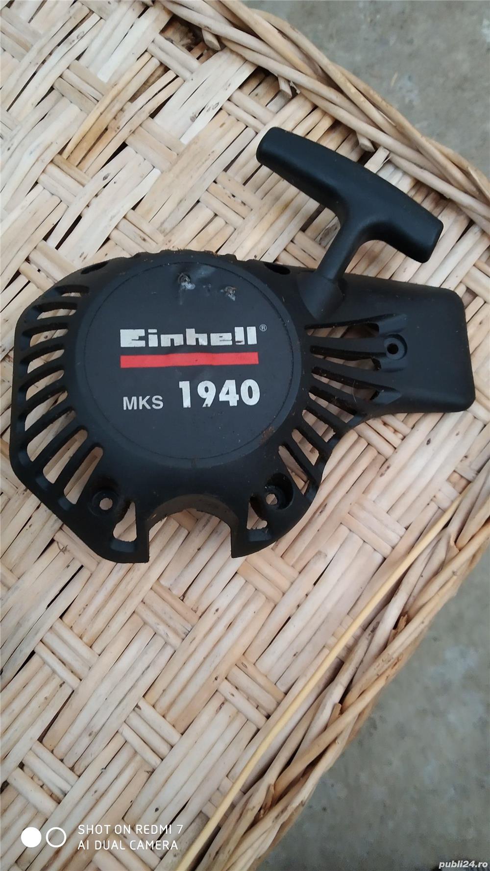 Demaror drujba și mașina de tuns iarba