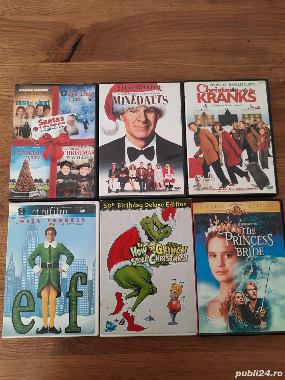 Film DVD, Santas, Mixed Nuts, Kranks, Elf,