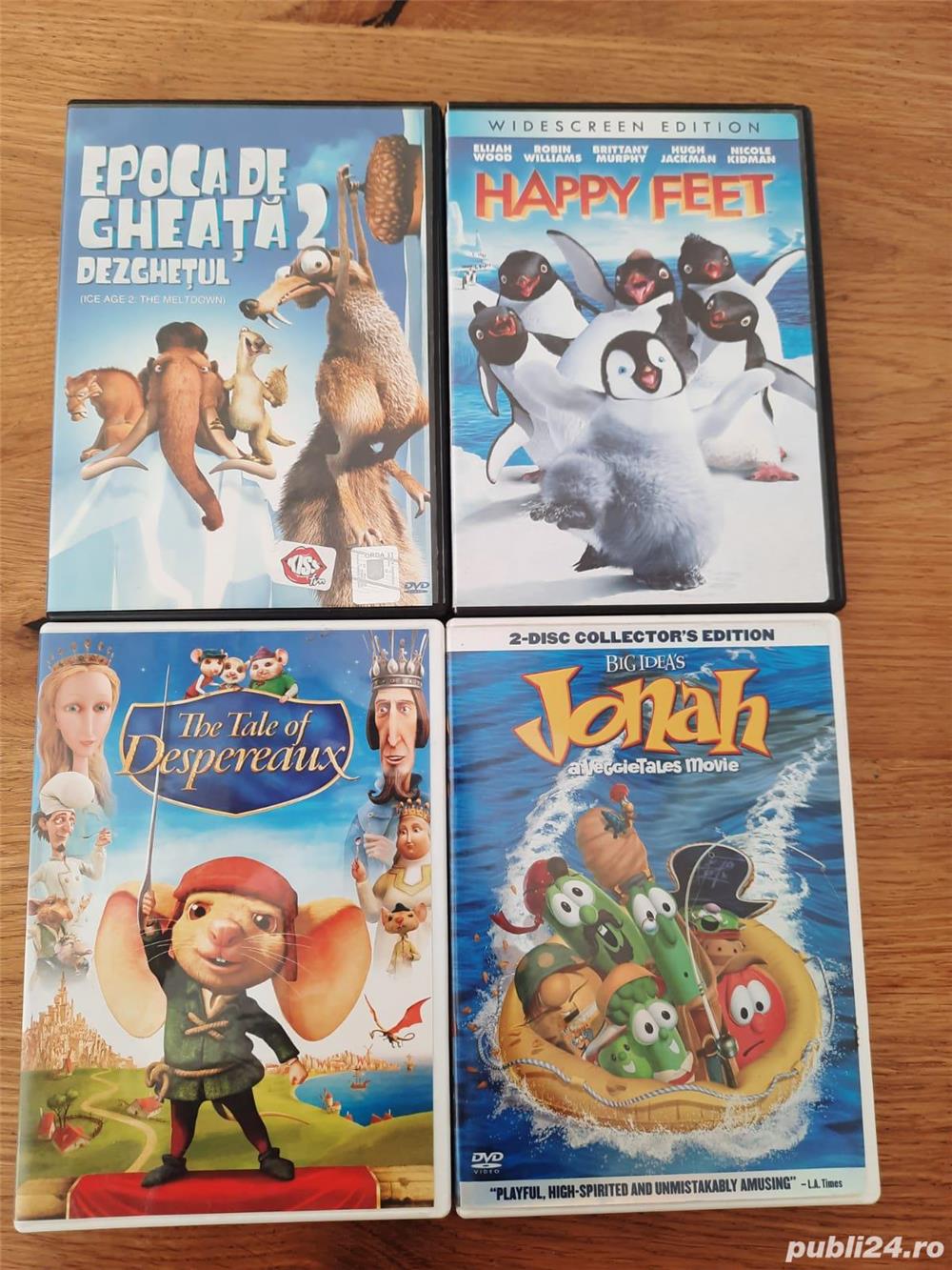 Film DVD, Epoca de Gheata, Happy Feet,
