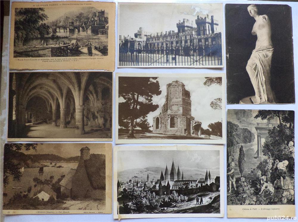 8 CP vechi FRANȚA, pentru colecționari