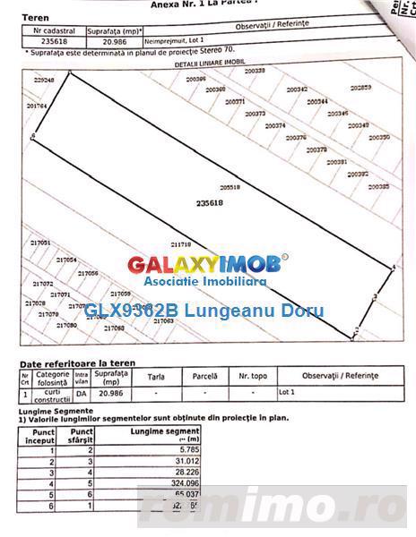 20.986 mp x 70E mp, Teren Parcelabil in Sector 5, Regim P+2E,Utilitati