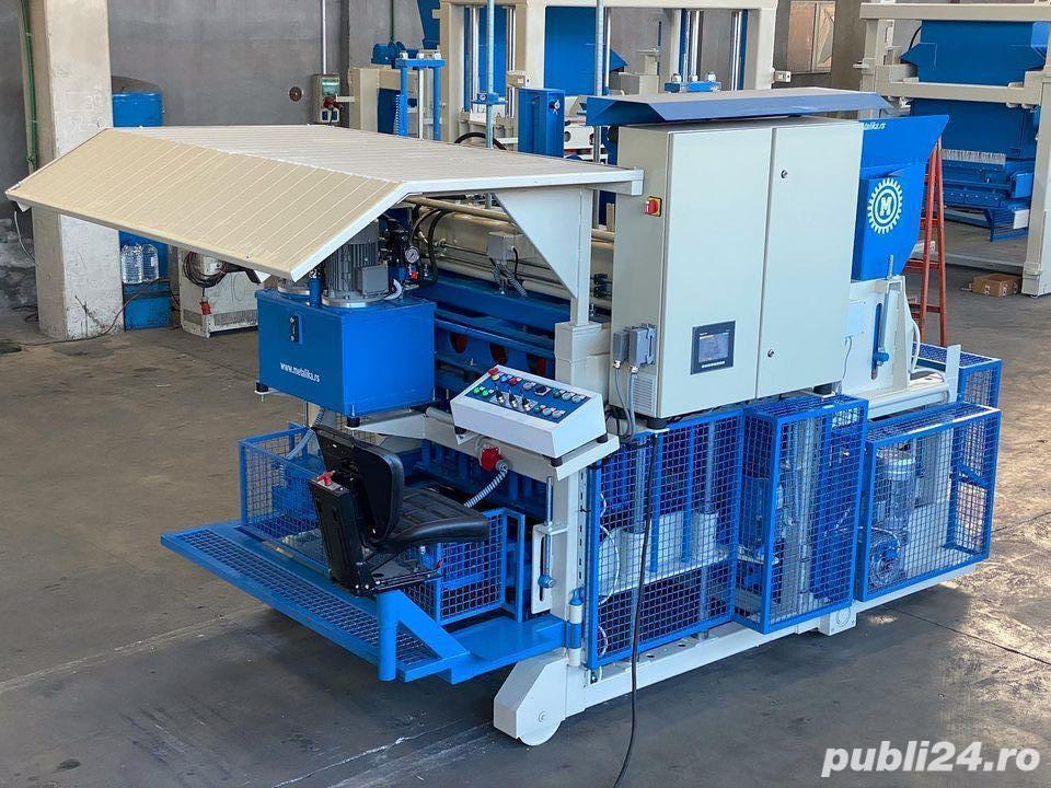 Vibropresa mobila automata fabricare boltari beton