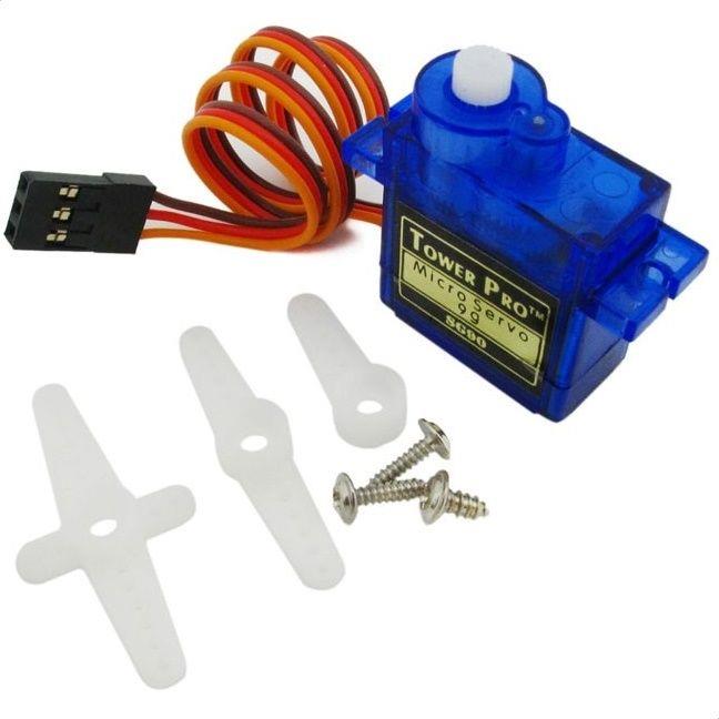 Servo 9G servomotor SG90 MG90 Arduino roti plastic