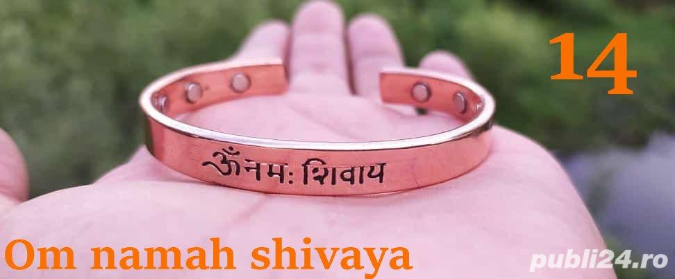 Bratara cu magneti cupru multiple variante