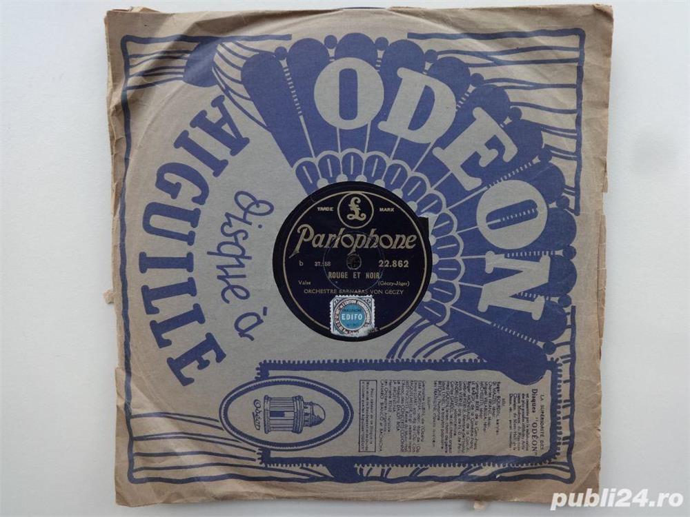 placa patefon,placi gramofon ceramica COLUMBIA ODEON