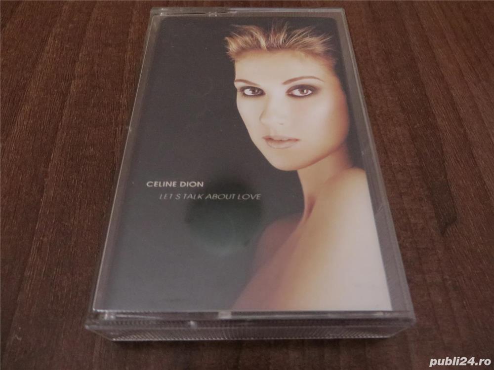 Caseta audio orig Celine Dion - Let's Talk About Love (1997)