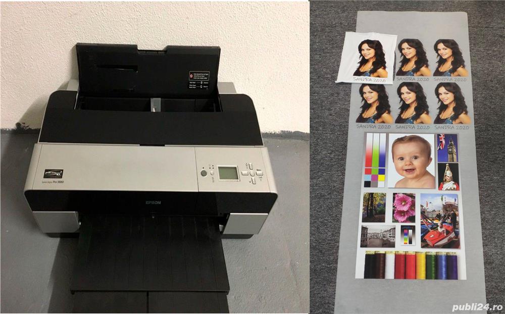 Imprimanta tricouri DTF direct pe film A2+