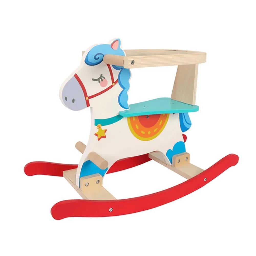 Vand Balansoar Cal din lemn Multicolor, Copii peste 1 AN, Pret 199 Lei, NOU