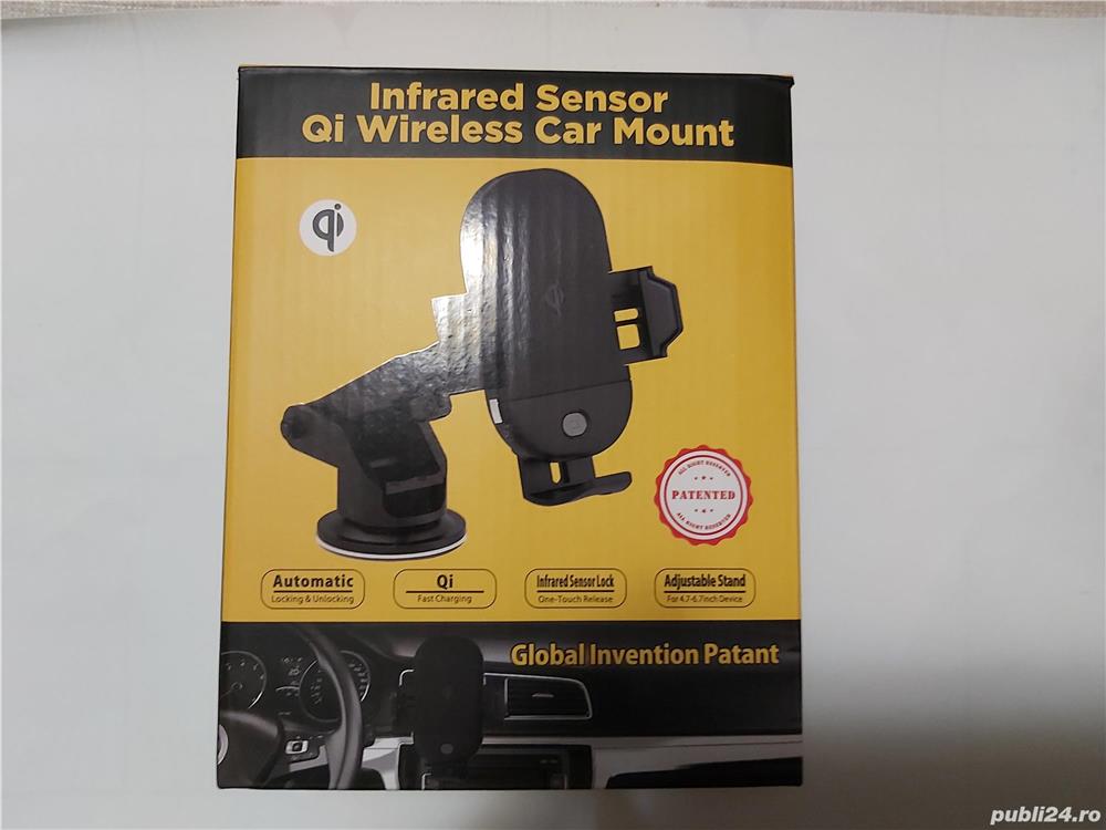 Suport auto telefon cu senzor