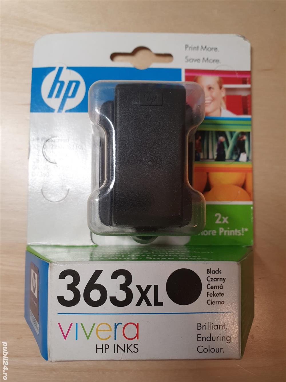 Cartus imprimanta ORIGINAL SIGILAT HP 363 XL Negru C8719EE BA3 Vivera