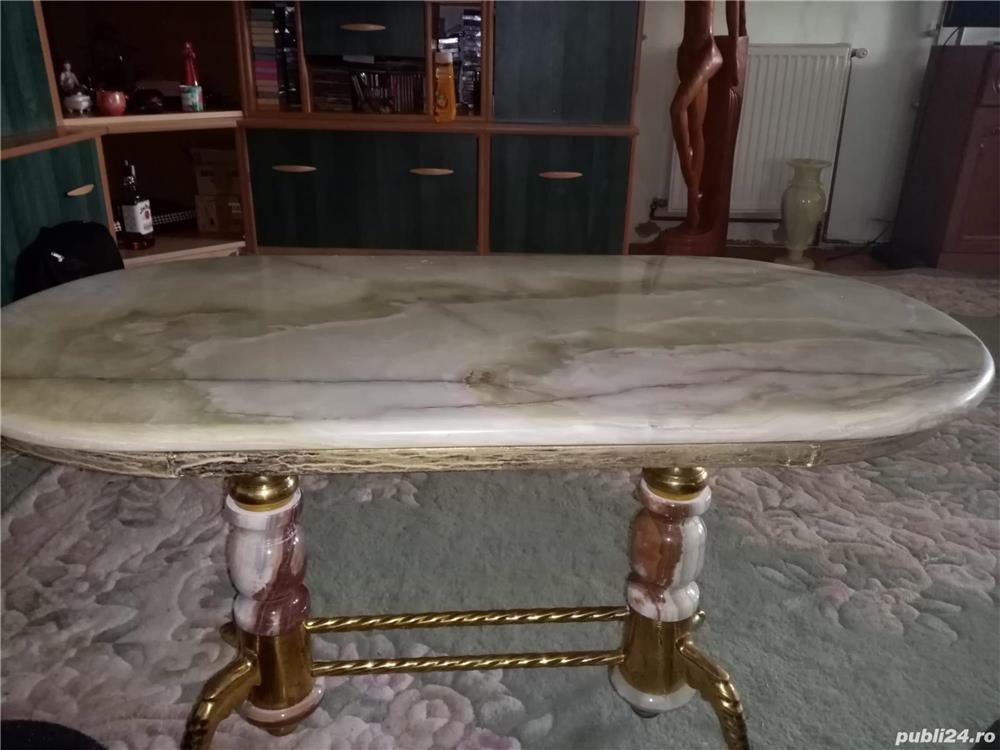 Masuta cafea din onix