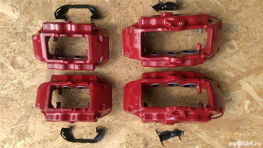 Set Etriere BREMBO Z-18, 360/330 mm Culoare : Laser-Red