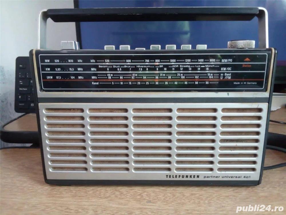 Set colectie radio radiocvasetofon vechi URSS Japonia Franta Germania