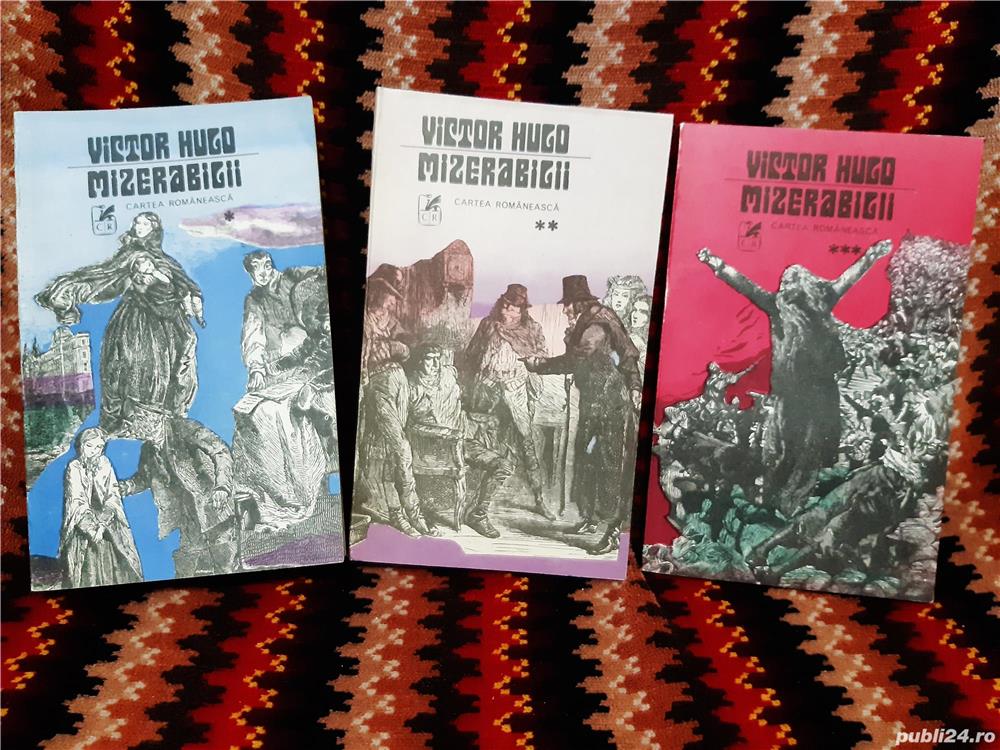 Mizerabilii de Victor Hugo 3 vol.