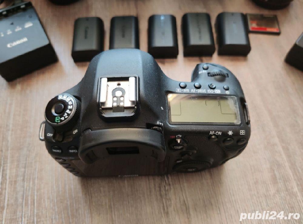 Canon 5d mark III 3 5dmk3 pachet complet baterii originale obiectiv