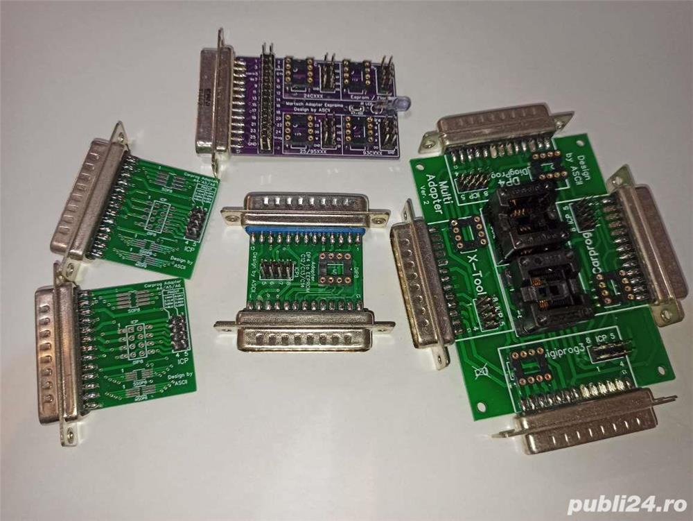 Adaptor Carprog MSOP8, DP4, Digiprog 3, X-Tool, AVDI, VVDI, SVCI, Beeprog, UPA-USB, UPAS, Martech.