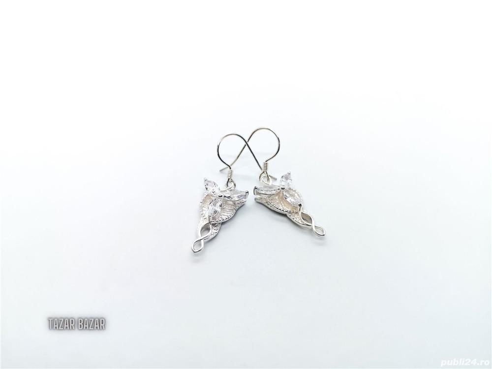 Cercei de argint Arwen Evenstar: Lord of the Rings
