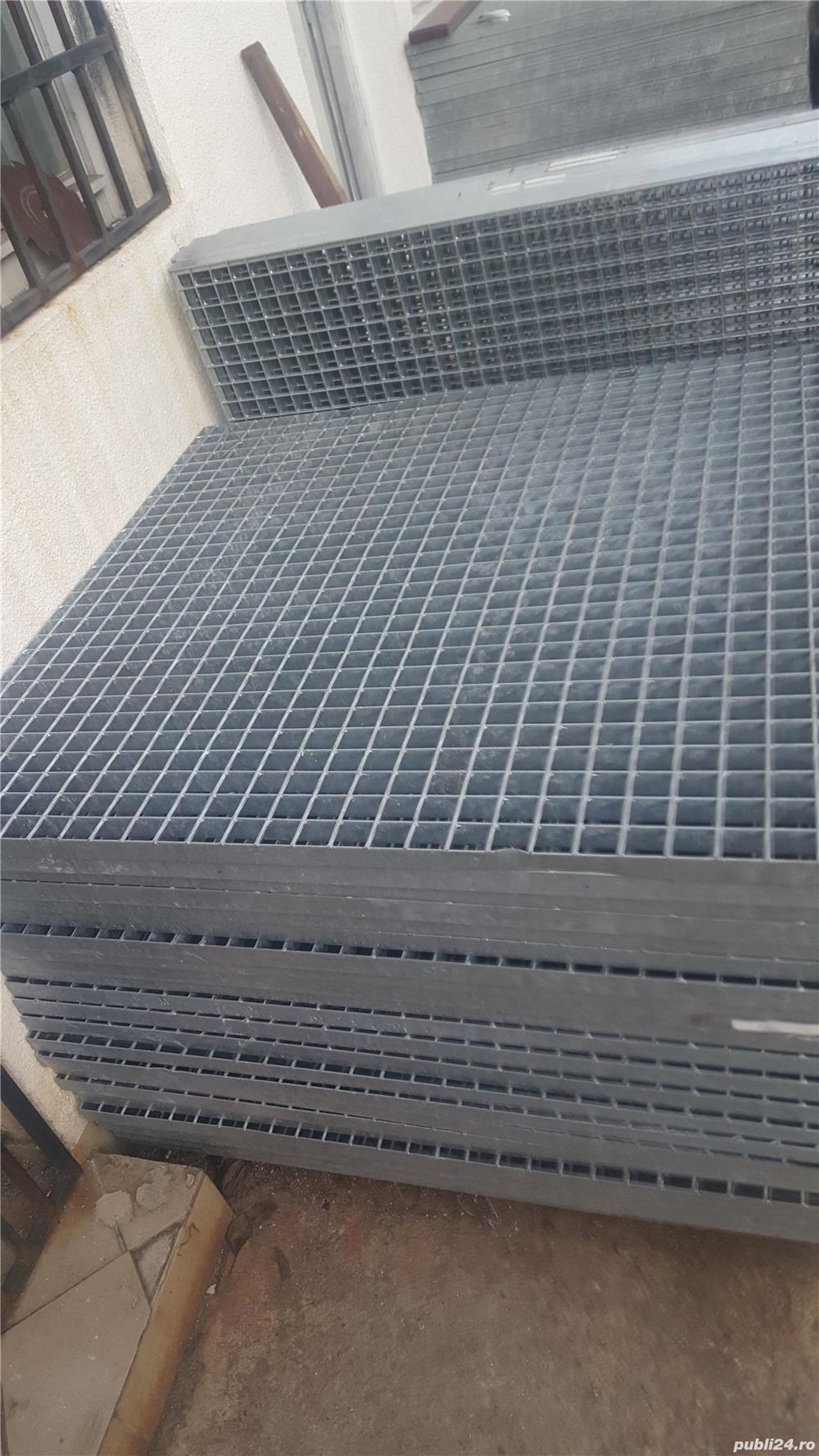 Gratare metalice, gratare pentru scari, pasarele, rigole, , gratare metalice standard si atipice..