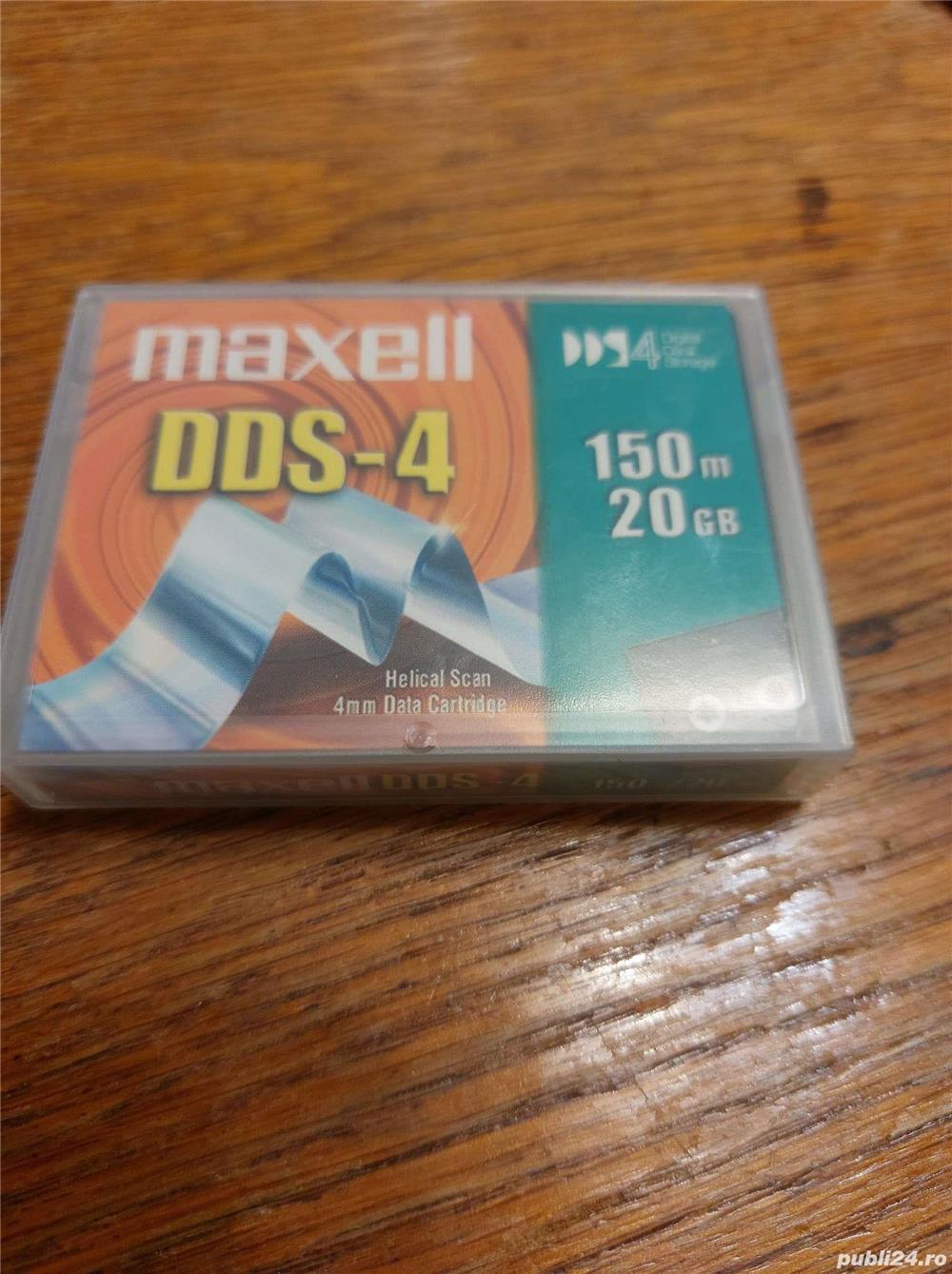 DDS-4 , DDS4 , banda magnetica , caseta  Maxell 20 Gb 