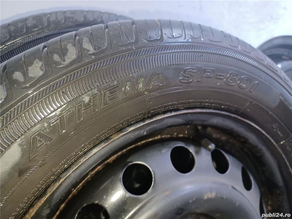De vanzare 4 cauciucuri vara cu jante tabla