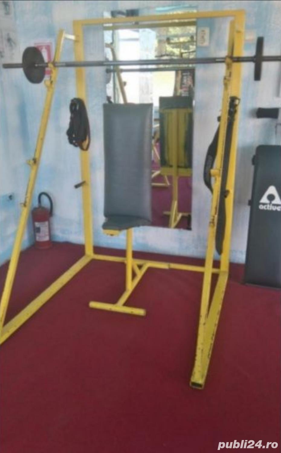 Cadru multifunctional genuflexiuni + scaun umeri 