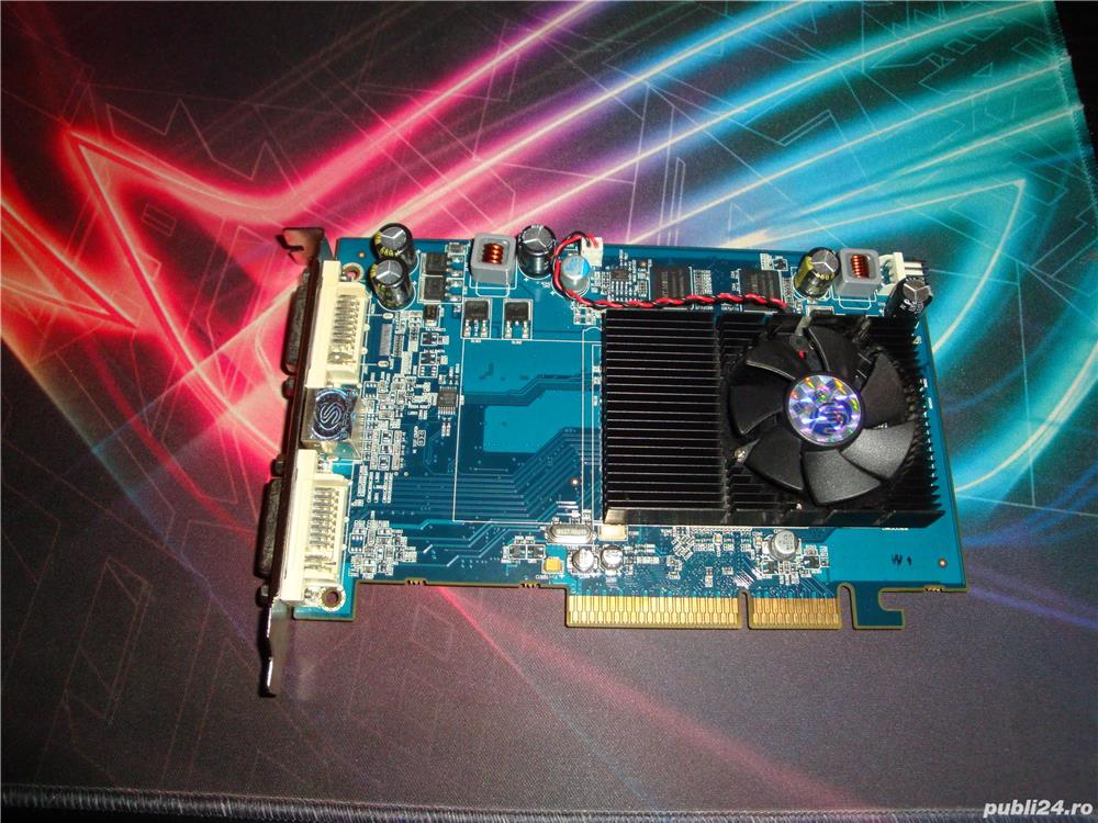Placa video Sapphire Ati Radeon HD 3650 512MB DDR AGP 8X - de colectie