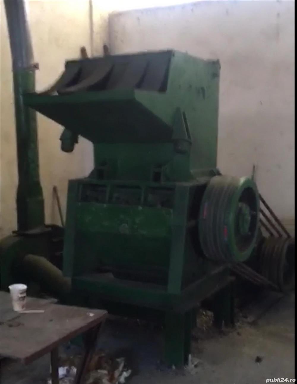 Moara de macinat ELECTROMECANICA 45kw + exhaustor + buncar - ITALIA