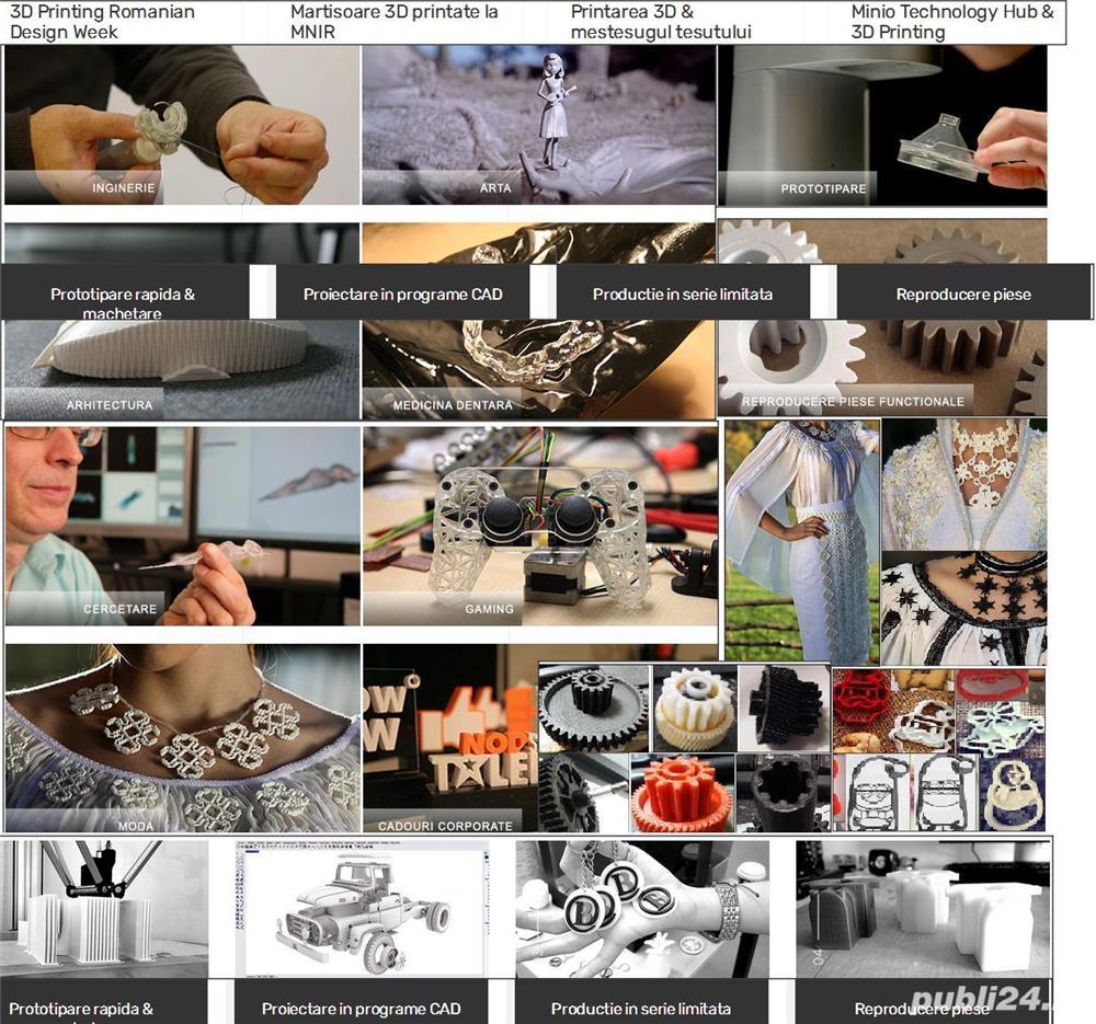 servciu printare/ cursuri - secretele imprimantei 3D-programare,lucru efectiv, setari imprimanta 3D