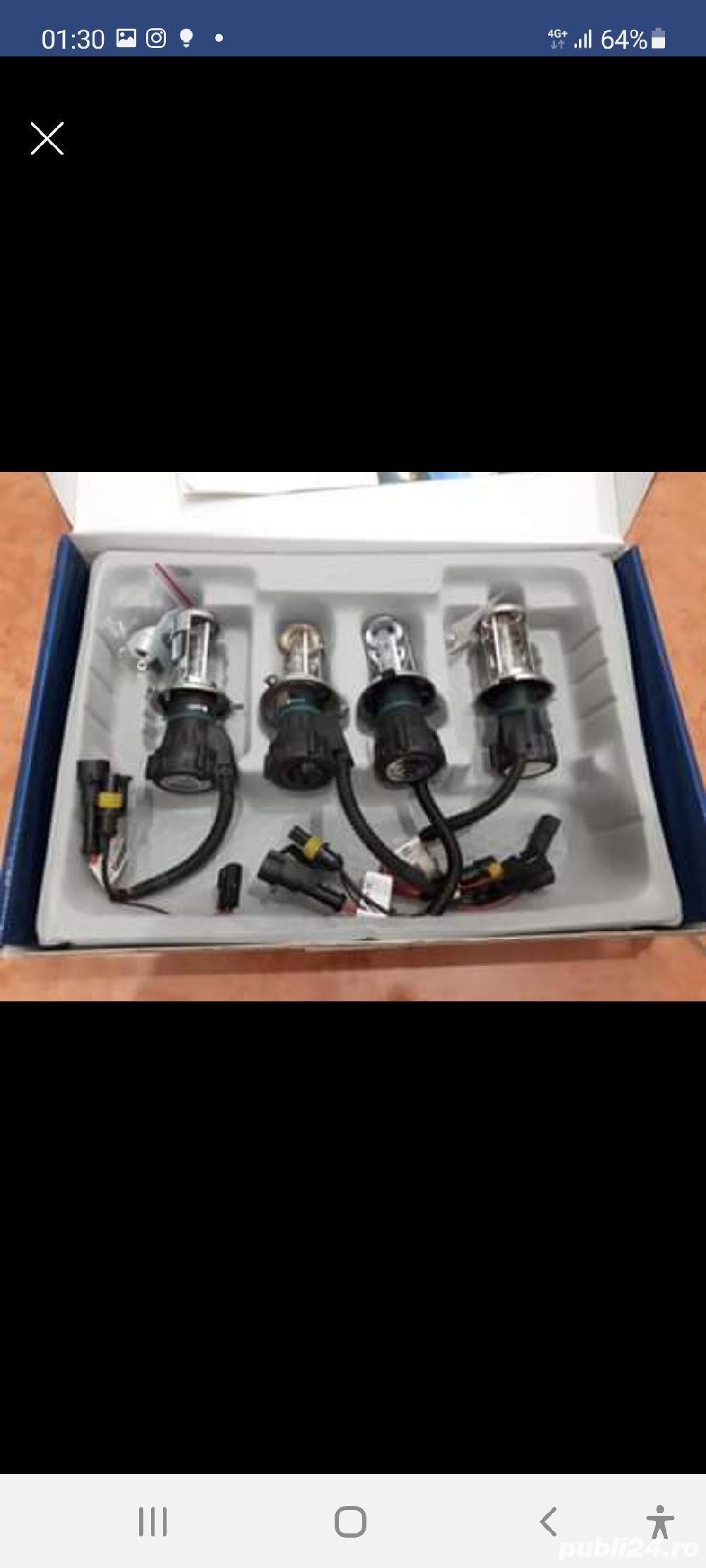 Becuri xenon H4 6000k