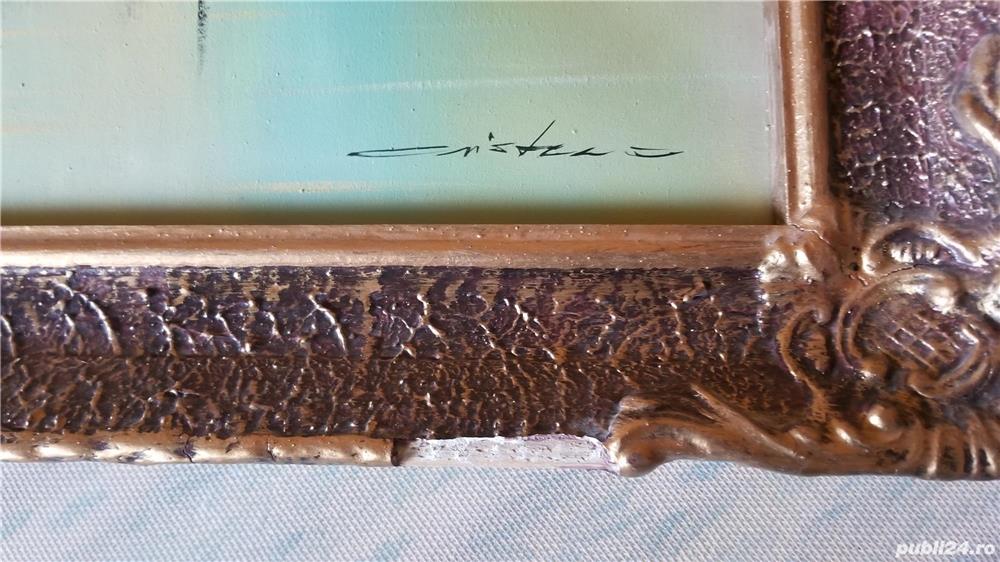 Tablou pictat ulei pe panza semnat