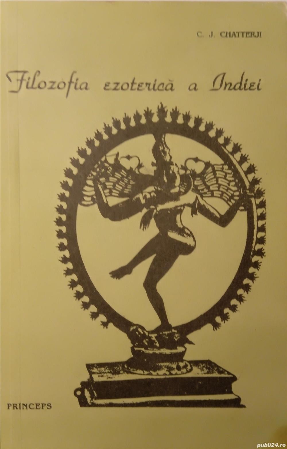 Filozofia ezoterica a Indiei - C. J. Chatterji