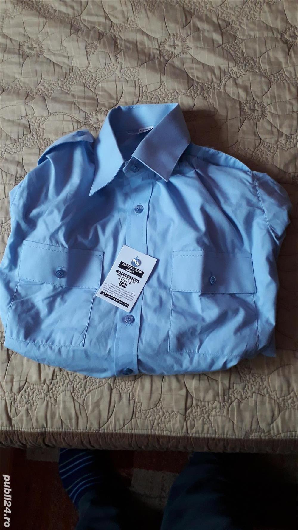 Vând cămașă pompieri, mărime 41 ,nouă ,mâneci lungi