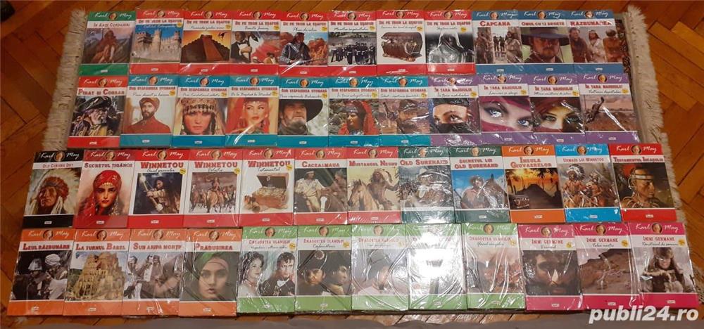 Karl May romane (46 vol) colectie integrala