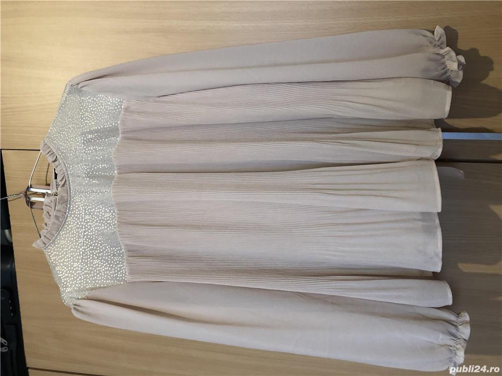 Bluza Orsay voal bej roze