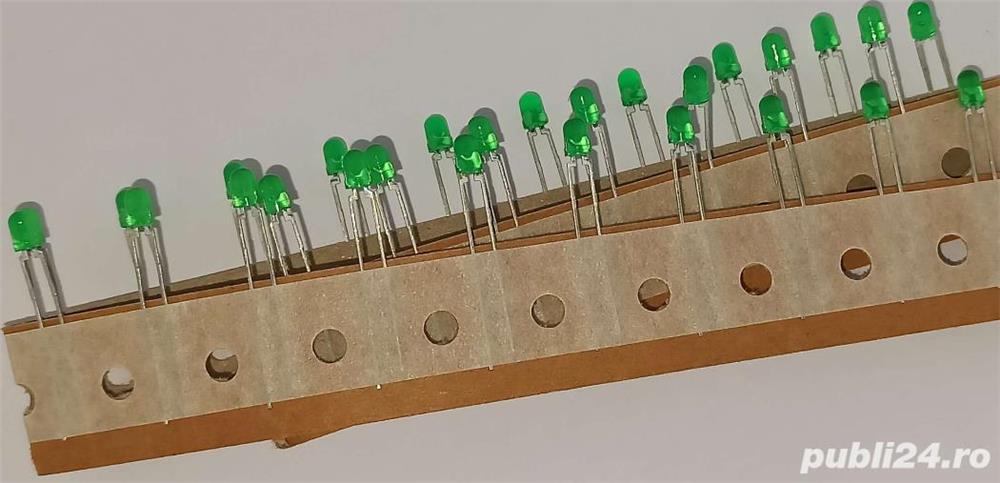 Led 3mm-5mm verde sau diverse culori pentru Led Arduino Led Tenssy Led Raspberry LED IR infrarosu