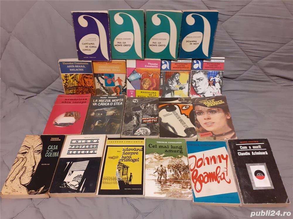  Theodor Constantin carti politiste (20 vol)