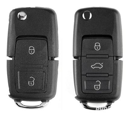 Telecomanda cheie VV B5, seat, audi .... cu 2 sau 3 butoane