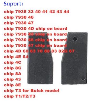 Super chip chei auto VVDI Pro ID46/40/43/4D/8C/8A/T3/47/41/42/45  chip 7935 33 40 41 42 ..