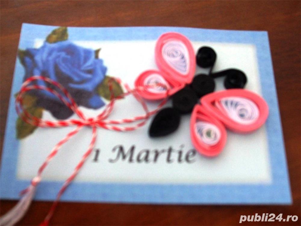 Mărțișoare din quilling  pentru 1 martie 