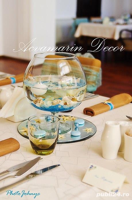 Vaza de tip bol cu picior din sicla 