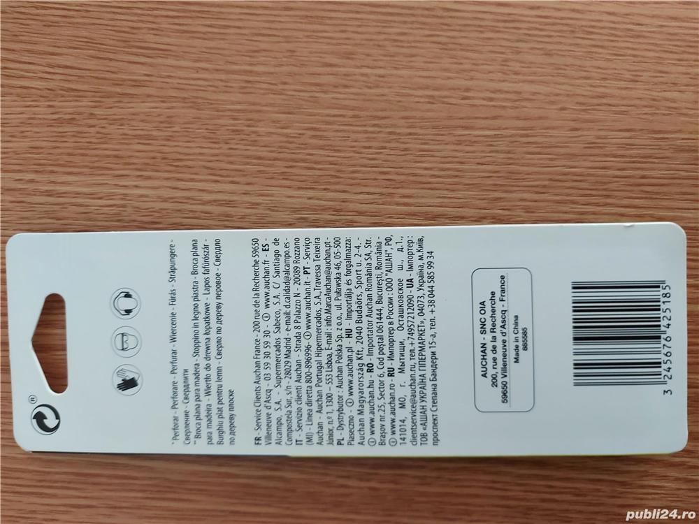 Burghiu plat pentru lemn, metric 18