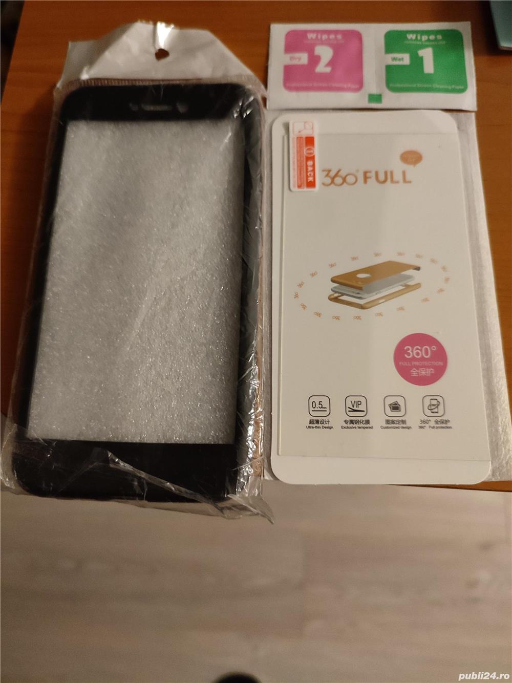 Husa 360  neagra Huawei P 8lite 2017