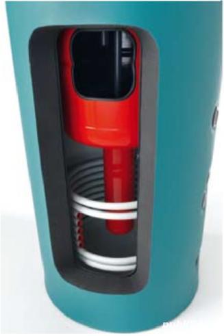 Puffer nou tank in tank Lam 1000/205l cu o serpentina