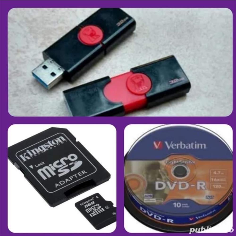 Inregistrari muzica cd,stik,dvd,card